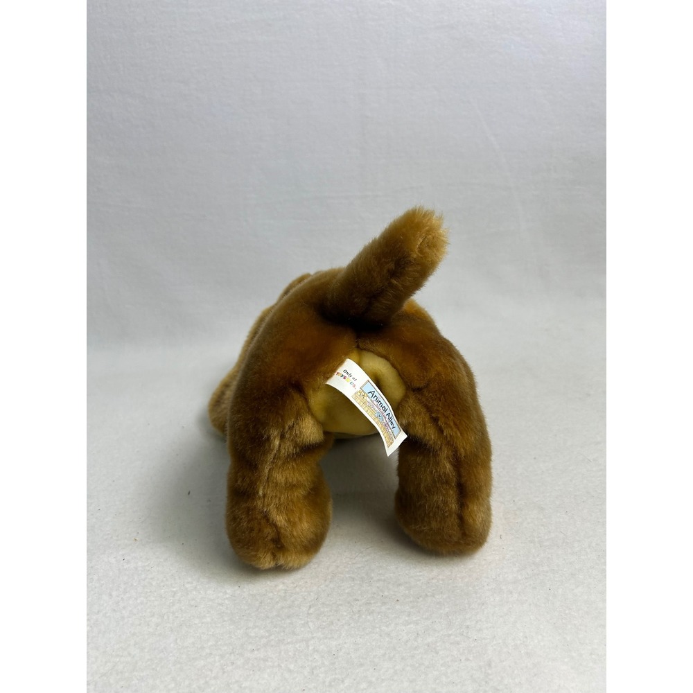 Vintage Animal Alley Toys R Us Dog 13" Brown Tan Floppy Ear Plush 2000 Puppy - Picture 7 of 11